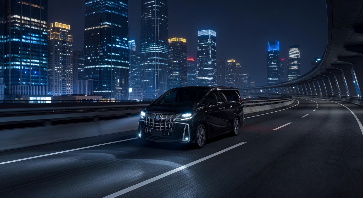 Toyota Alphard 中港車跨境高速行駛 — 環島旅遊 車隊